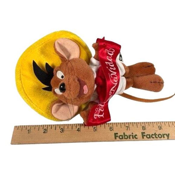 Christmas Décor Speedy Gonzalez Plush Toy Retired Warner Brother RARE - Picture 11 of 11